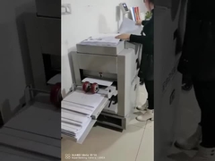 Máquina obrigatória de dobramento de papel do fabricante da brochura