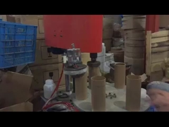 Máquina automática de enrolar tubos de papel cilíndrico de papel redondo