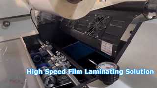 Máquina semi-automática de laminação por película de pré-revestimento 1000kg 3300x1200x1400mm