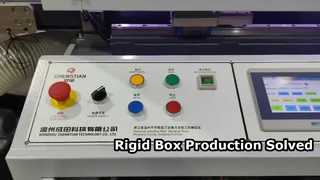 Máquina automática para fazer caixas rígidas PM-500B