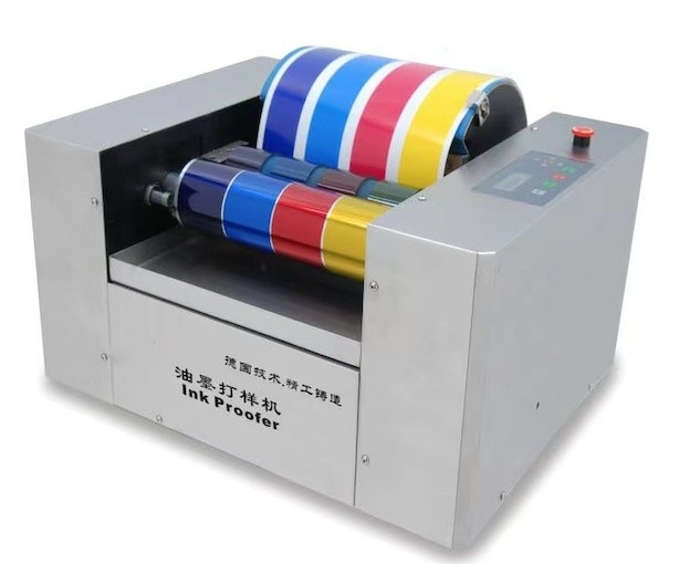 Impressora de tinta UV de gravura automática de ponto de cor offset flexível