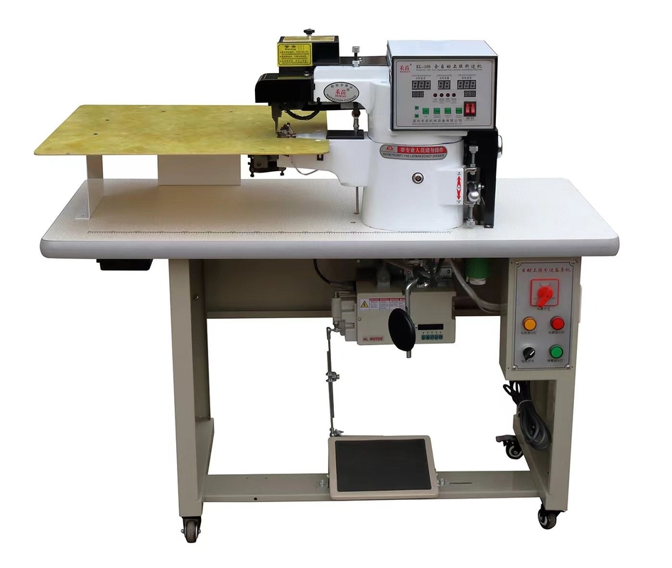 Máquina de colagem semiautomática de papel de couro Cove Edge Folding Gluing Machine Cardboard corrugado Gluing and Pressing Machine Gift B