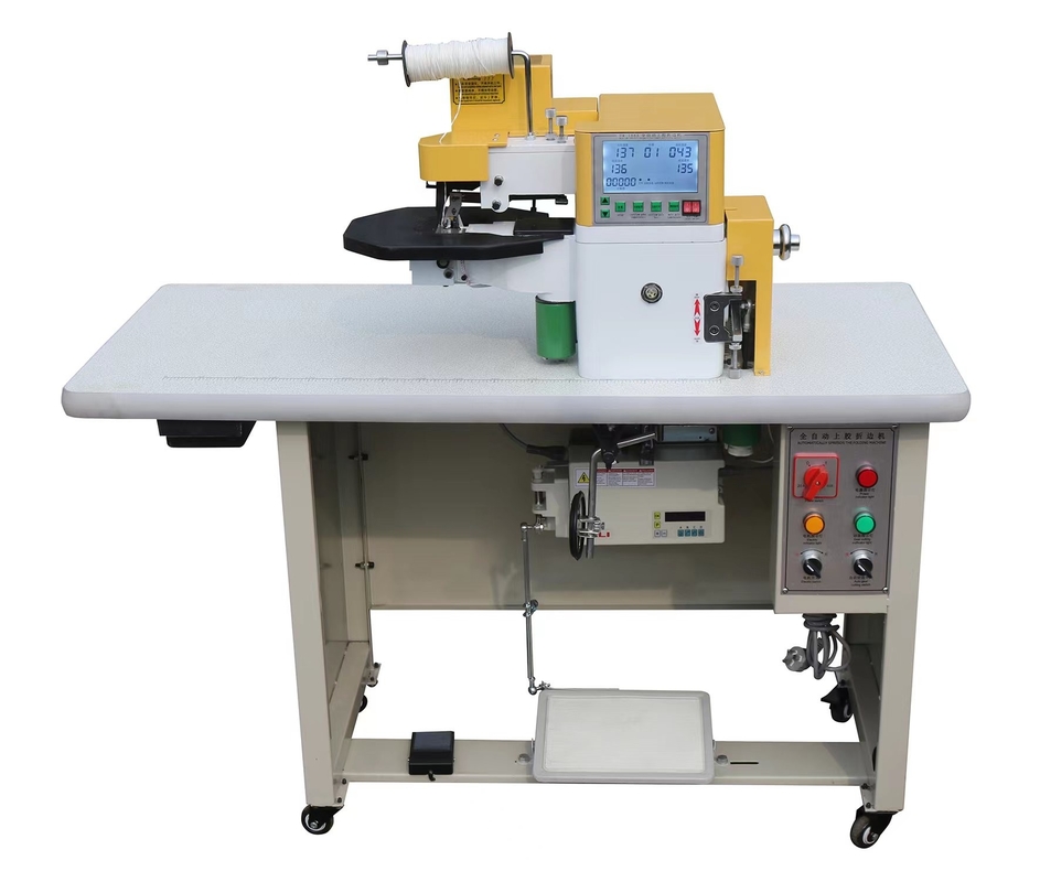 Máquina de colagem semiautomática de papel de couro Cove Edge Folding Gluing Machine Cardboard corrugado Gluing and Pressing Machine Gift B