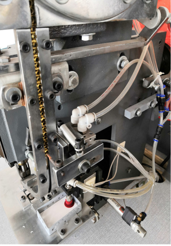 JZ-918HT Tag Eyelet Machine Calçado Equipamento Eyelet
