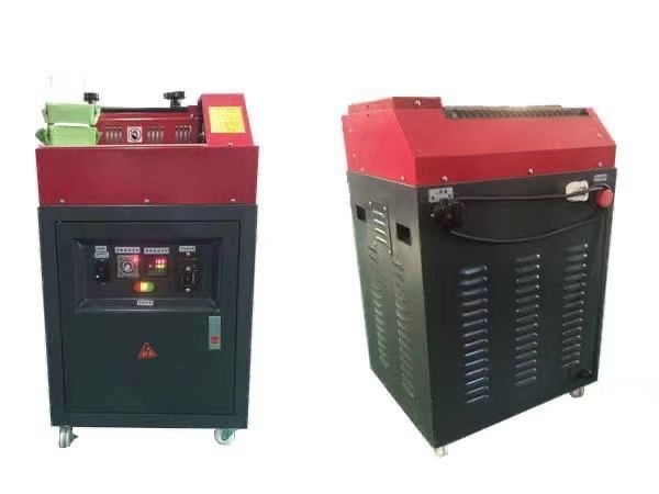 Máquina de embalagem automática de regulação de velocidade variável para revestimento de cola de fusão a quente com capacidade de tanque de 5 kg e largura de revestimento de 400 mm