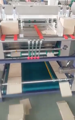 0 - 40 m/min 3,7 kW V Máquina de escoamento de papel cinza