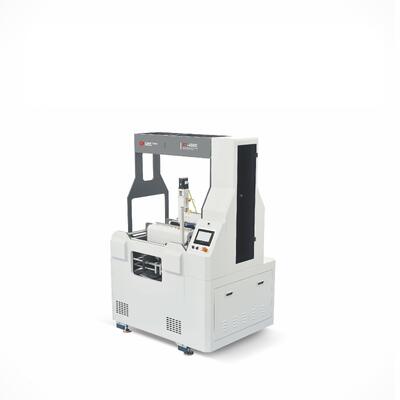 Máquina embaladora de caixas com configuração automática de molde