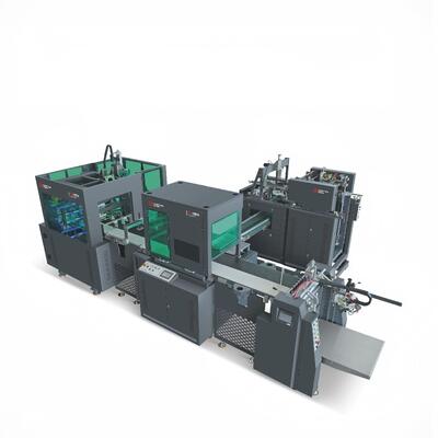 Linha rígida automática da cartonagem do PM produção magnética da caixa da tampa da gaveta da linha 30PCS/Min com componentes do núcleo do PLC e do motor 20KW